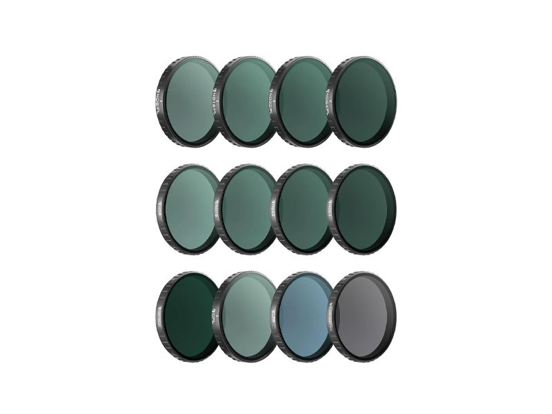 Freewell Mega Filter Pack for Osmo Action 6 (12 Pack)